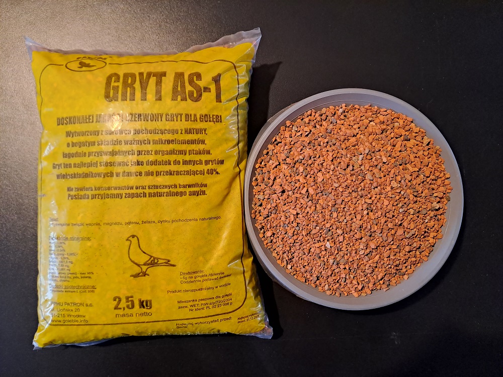 Grit AS-1 la 2,5 kg ( piatra rosie ) - imagine 2